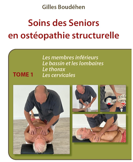 Livre Gilles BOUDÉHEN - Soins des seniors en ostéopathie structurelle